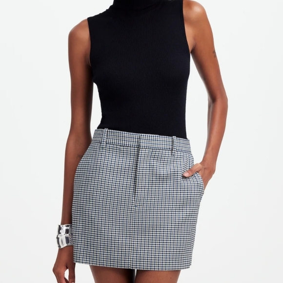 Madewell Dresses & Skirts - Madewell Suiting Mini Skirt NWOT size 8